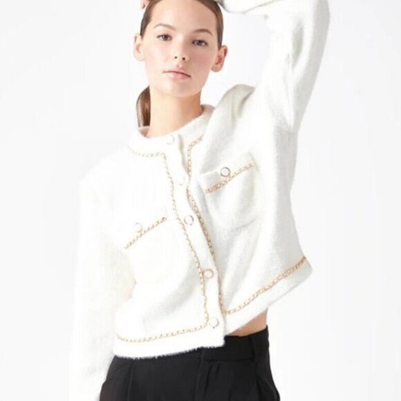 Endless Rose Chain Trimmed Jacket - Picture 1 of 9